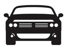 Car or automobile flat icon for apps or website vector