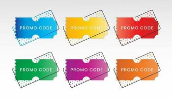 Discount coupon icon on a white background vector