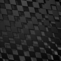 Black abstract geometric squares background vector