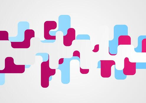 Abstract minimal colorful geometric shapes background vector