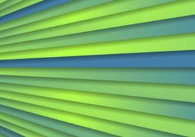 Green blue abstract corporate stripes background vector