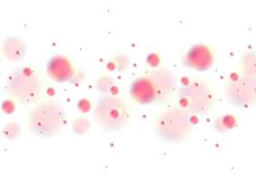 Bright abstract holographic circles vector background