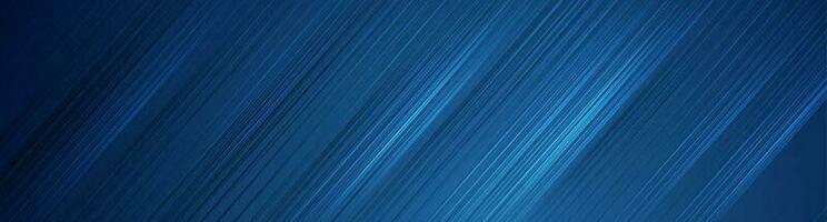 Blue diagonal abstract lines technology futuristic background vector