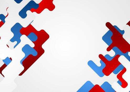 Abstract minimal tech geometric shapes background vector