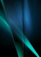 Dark deep blue abstract shiny background vector