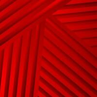 Bright red abstract striped background vector