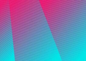 Colorful holographic curved lines pattern design vector