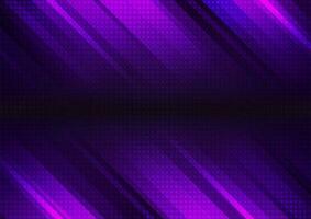 Dark violet hi-tech geometric abstract background vector