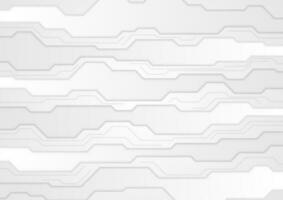 Abstract grey technology futuristic background vector