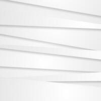 Abstract white grey stripes corporate background vector