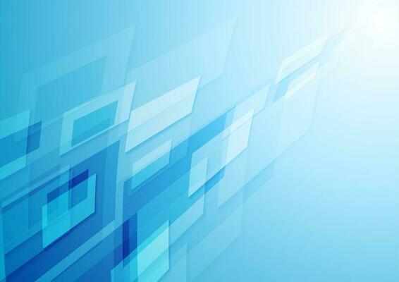 Bright blue hi-tech abstract background