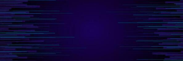 Blue violet abstract lines technology futuristic background vector