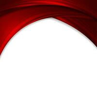 Abstract crimson red wavy background vector