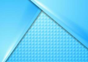 Abstract blue material corporate background vector