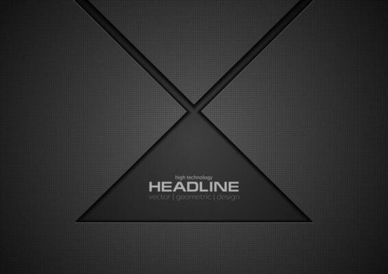 Black technology concept abstract background