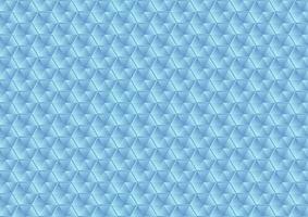 Abstract glass blue hexagons texture pattern vector