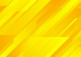 Abstract bright yellow tech geometric background vector