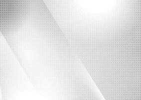 Light grey abstract technology background vector