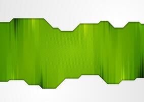 Green and grey abstract technology background vector