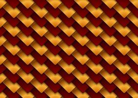 Dark red and bronze squares abstract tech background vector