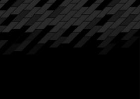 Abstract black geometric tiles hi-tech background vector