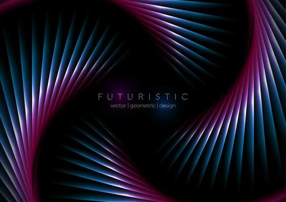 Purple and blue laser lines abstract hi-tech futuristic background
