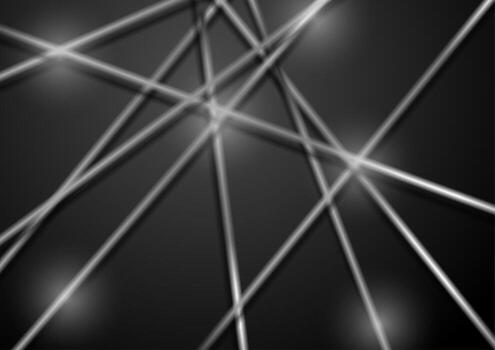 resumen de alta tecnología antecedentes con plata metálico líneas vector