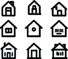 House Icon Home vector illustration symbol