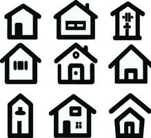 House Icon Home vector illustration symbol