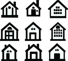 House Icon Home vector illustration symbol