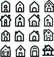 House Icon Home vector illustration symbol