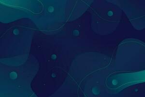 Minimal geometric background. Blue elements with fluid gradient. Cool background design for posters. Eps10 vector