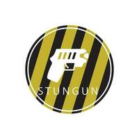 stun gun icon vector