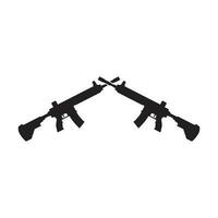 M416 weapon icon vector