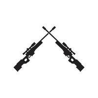 AWM weapon icon vector