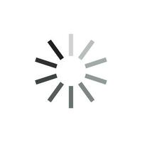 buffering icon vector