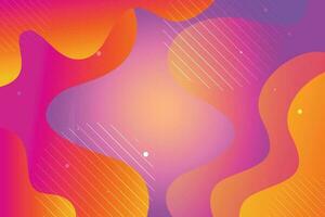 Liquid wave background with pink color background. Fluid wavy shapes. Eps10 vector