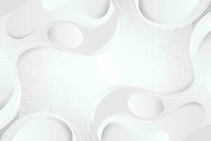 Abstract 3d art background. floating liquid white blobs, metaballs. Abstract liquid sphere background vector