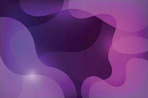 Abstract purple liquid wave background. Fluid composition of shapes. Vector illustration