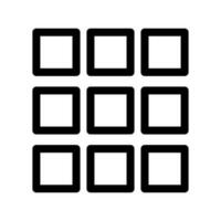 Simple menu icon. Menu interface. Vector. vector