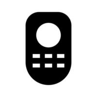 Small remote control icon. Vector. vector