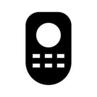 Small remote control icon. Vector. vector