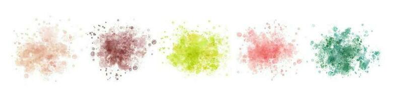 watercolor vector stains, background for texts