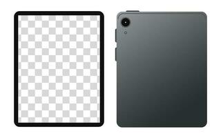 Tablet icon on a white background for mockup. vector illustration elements