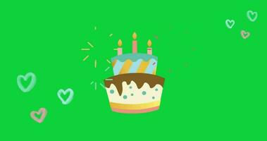 content anniversaire animation video