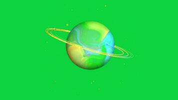 sticky planets animation video