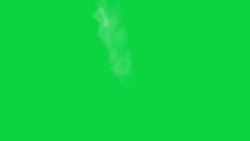 Smoke green screen video