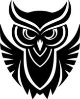 Owl - High Quality Vector Logo - Vector illustration ideal for T-shirt graphic