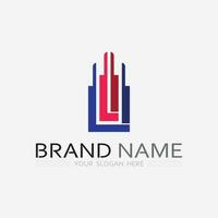 Finanzas comerciales y marketing logo diseño ilustración vectorial vector