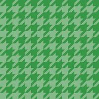 Seamless Green Houndstooth Pattern vector